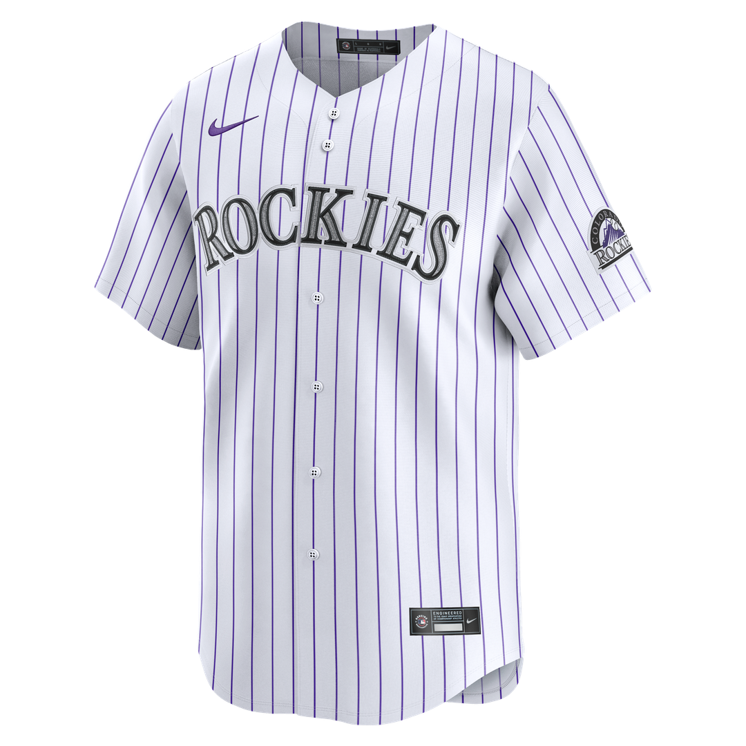 Colorado Rockies Home Limited Jersey — White