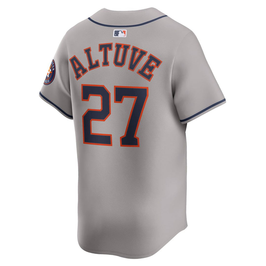 Houston Astros Jose Altuve Road Limited Jersey — Gray