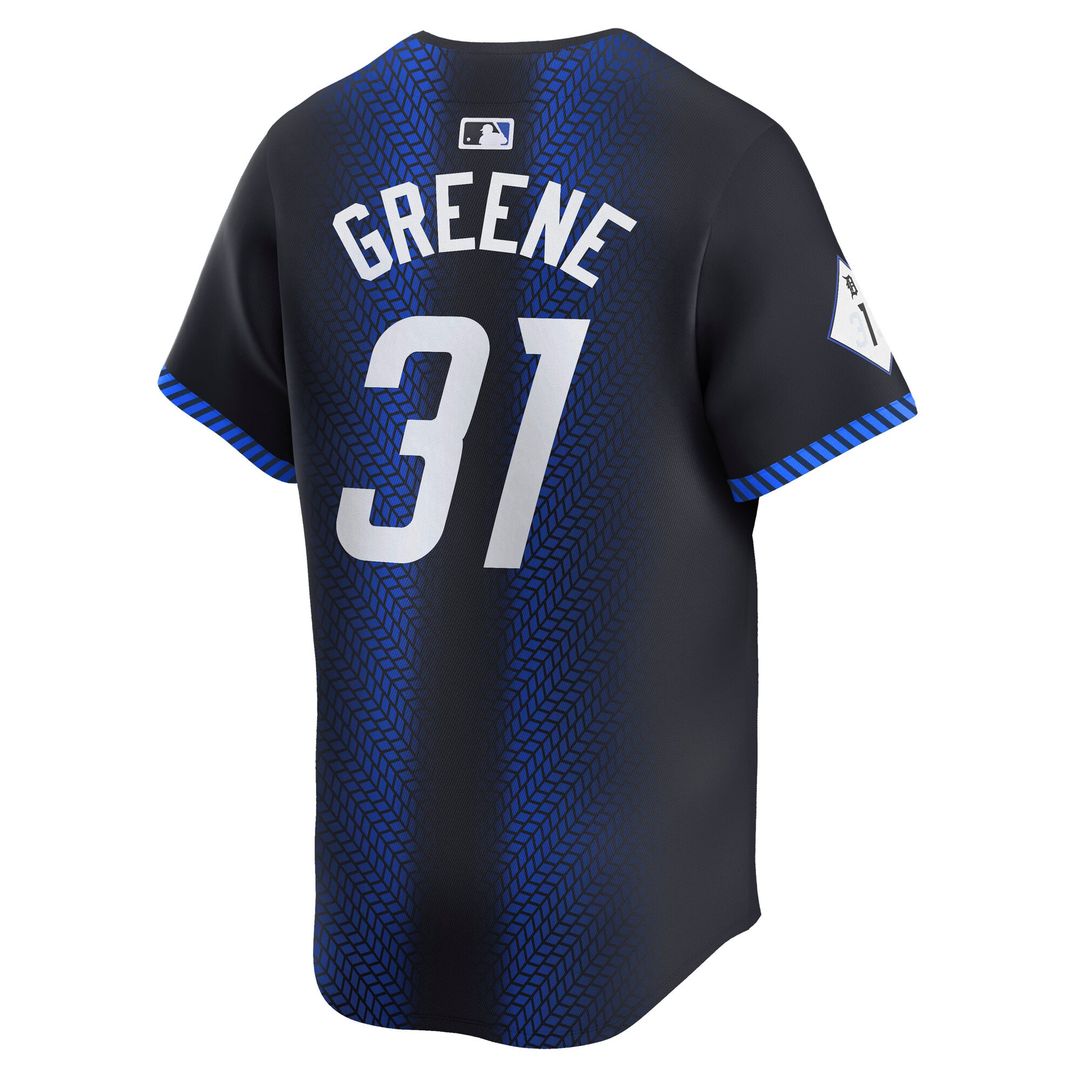 Detroit Tigers Riley Greene City Connect Limited Jersey — Navy