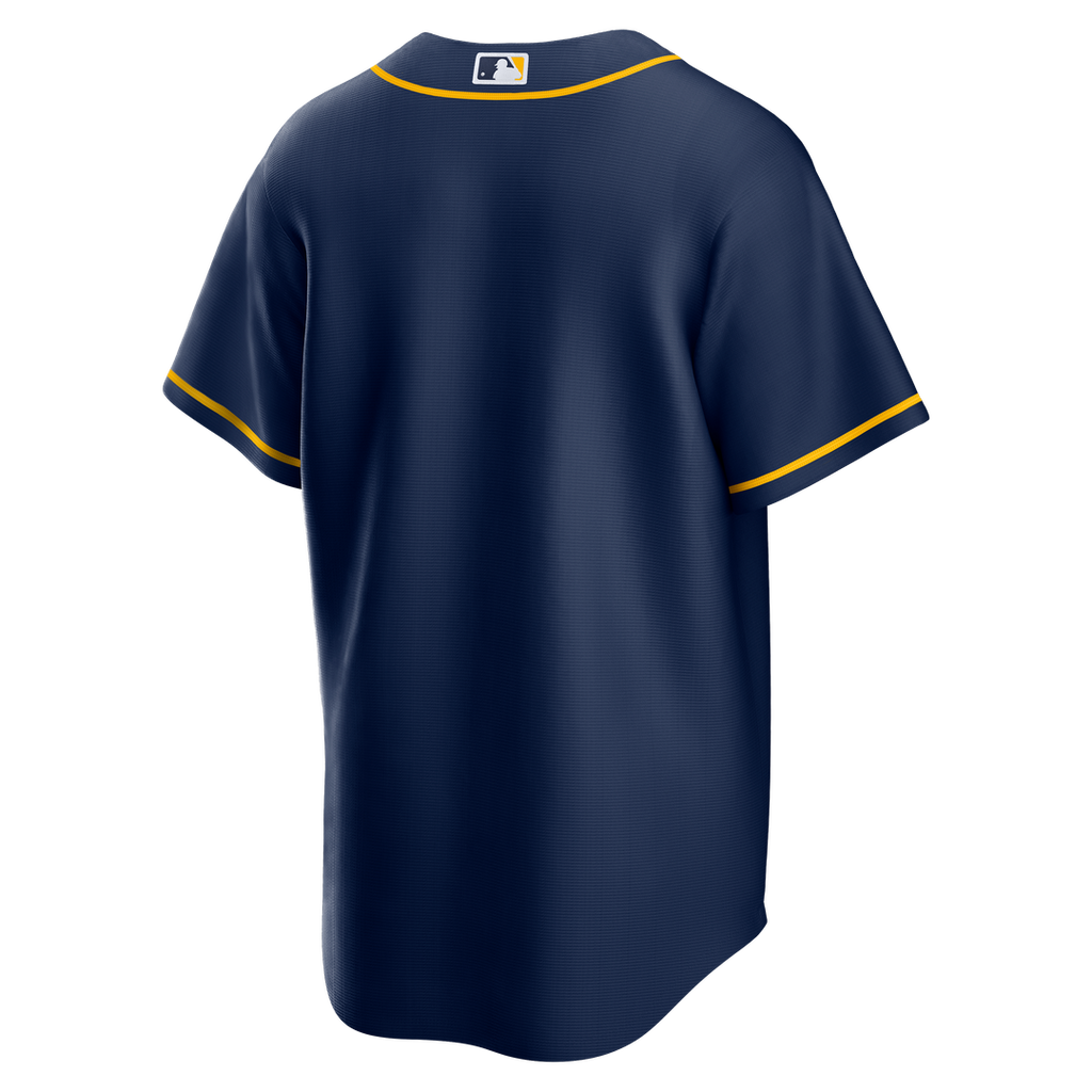 Milwaukee Brewers Alternate Replica Team Jersey — Navy