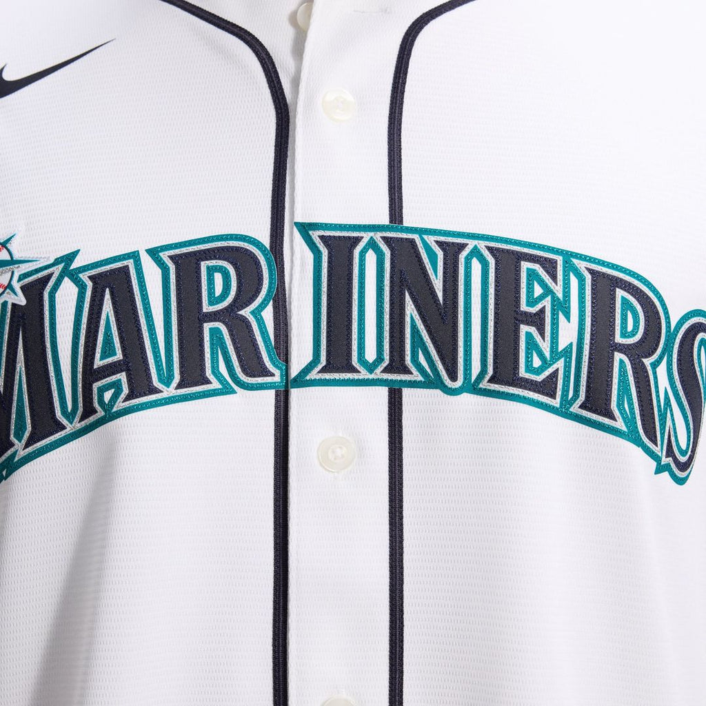 Seattle Mariners Luis Castillo Home Replica Jersey — White