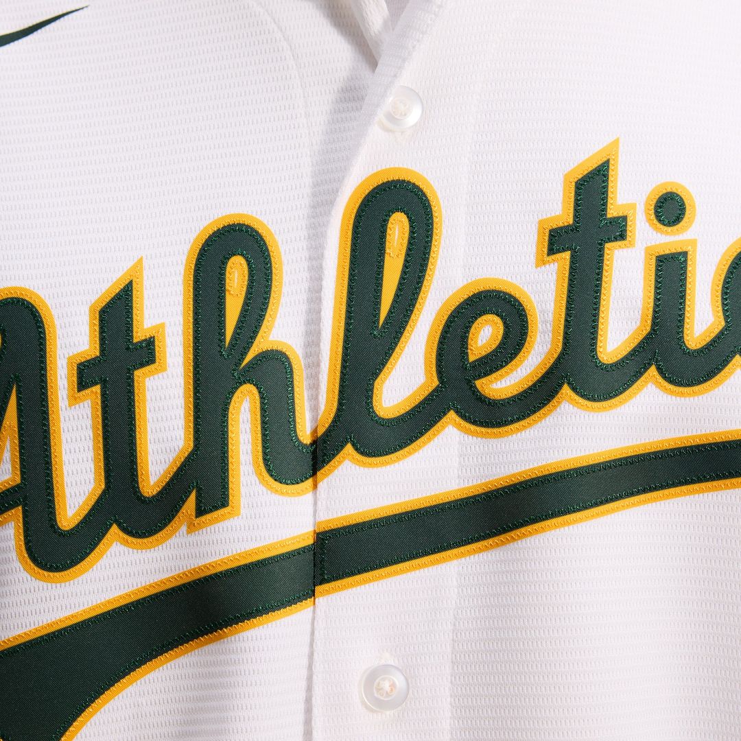 Athletics Home Replica Team Jersey — White