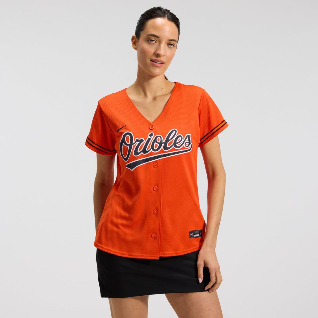 Baltimore Orioles Adley Rutschman Women's Alternate Replica Jersey — Orange