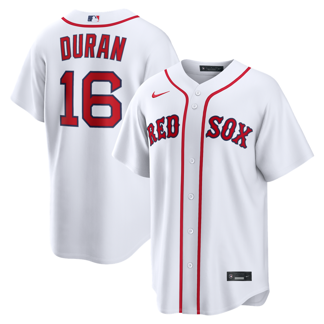 Boston Red Sox Jarren Duran Home Replica Jersey — White