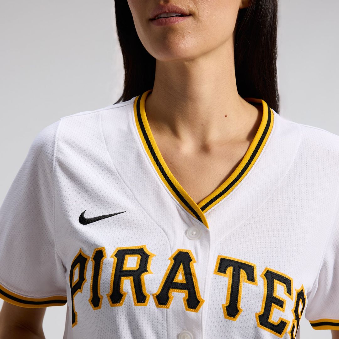 Pittsburgh Pirates Women's Home Limited Jersey — White
