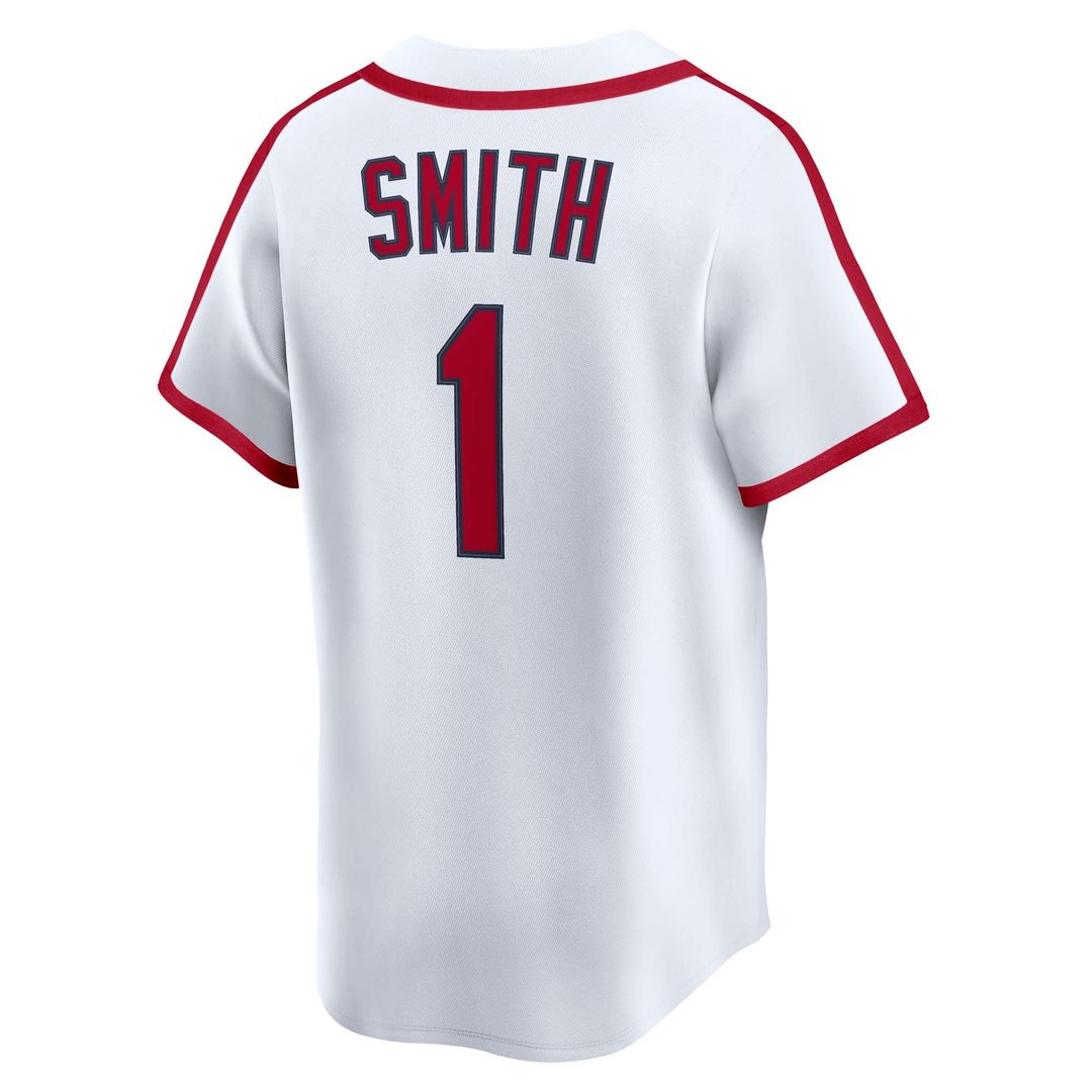 St. Louis Cardinals Ozzie Smith Throwback Cooperstown Limited Jersey — White