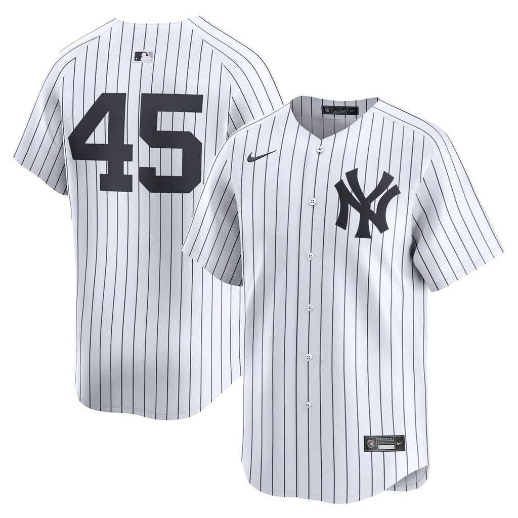 New York Yankees Gerrit Cole Home Limited Jersey — White