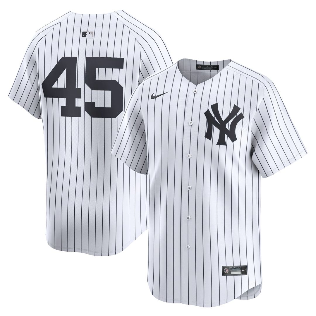 New York Yankees Gerrit Cole Home Limited Jersey — White