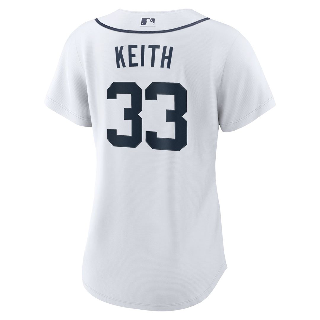 Detroit Tigers Colt Keith Women's Home Replica Jersey — White