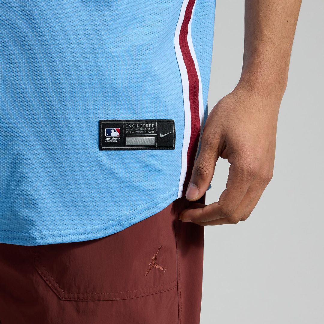 Philadelphia Phillies Alternate Elite Jersey — Light Blue