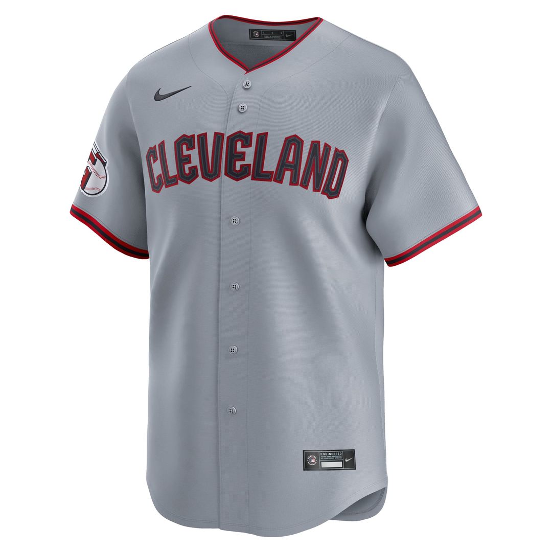 Cleveland Guardians Road Limited Jersey — Gray