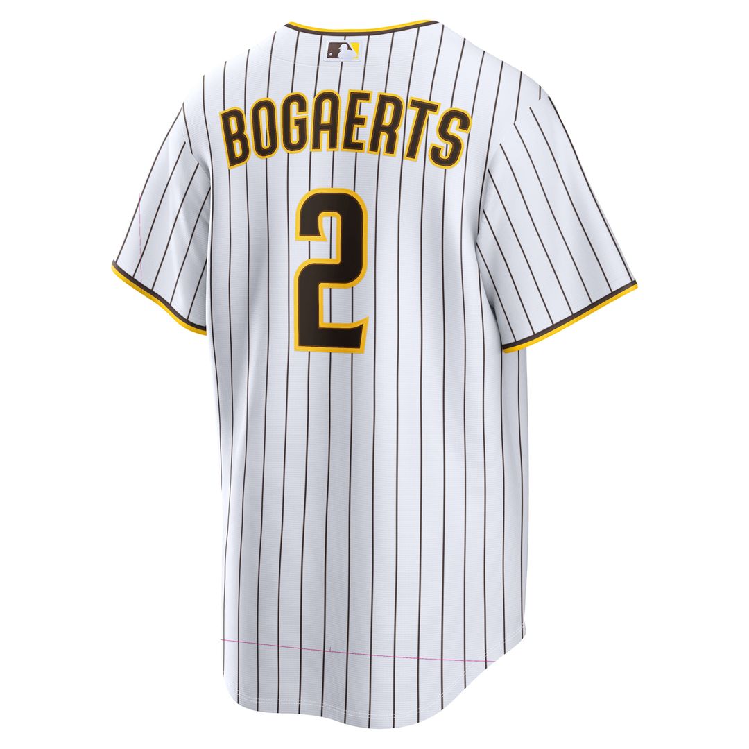 San Diego Padres Xander Bogaerts Home Replica Jersey — White