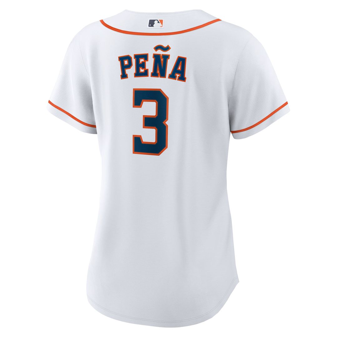 Houston Astros Jeremy Peña Women's Home Replica Jersey — White