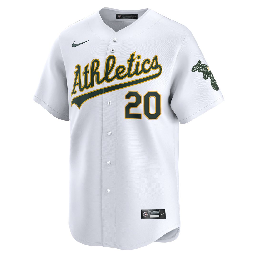 Athletics Zack Gelof Home Limited Jersey — White