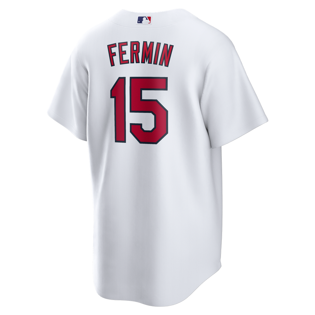 St. Louis Cardinals José Fermín Home Replica Jersey — White
