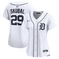 Detroit Tigers Tarik Skubal Women's Home Limited Jersey — White