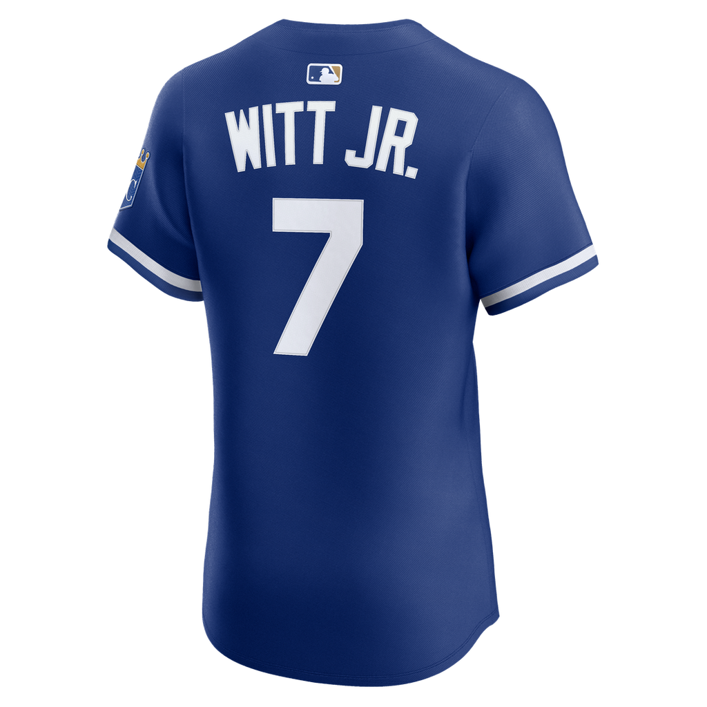 Kansas City Royals Bobby Witt Jr. Home ElitePlayer Jersey — White