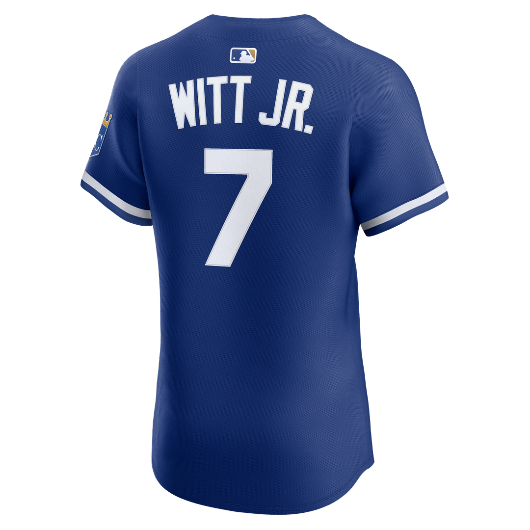 Kansas City Royals Bobby Witt Jr. Home ElitePlayer Jersey — White