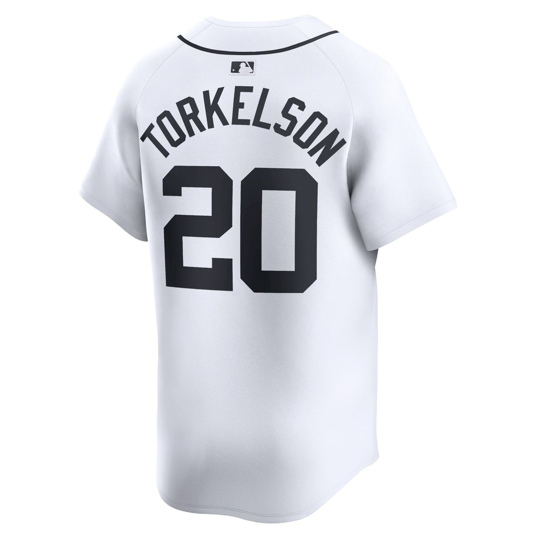 Detroit Tigers Spencer Torkelson Youth Home Limited Jersey — White