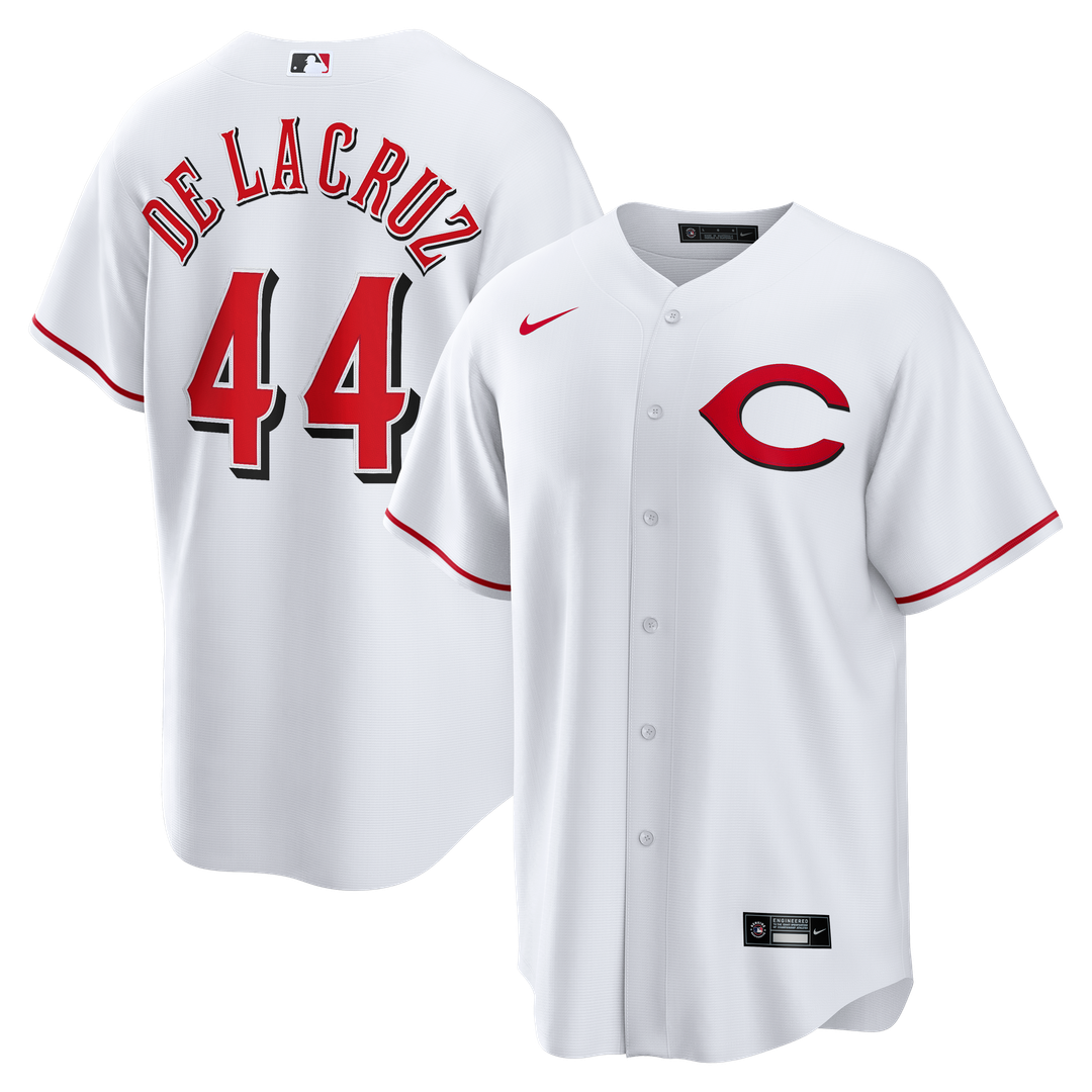 Cincinnati Reds Elly De La Cruz Alternate 2 Replica Jersey — White