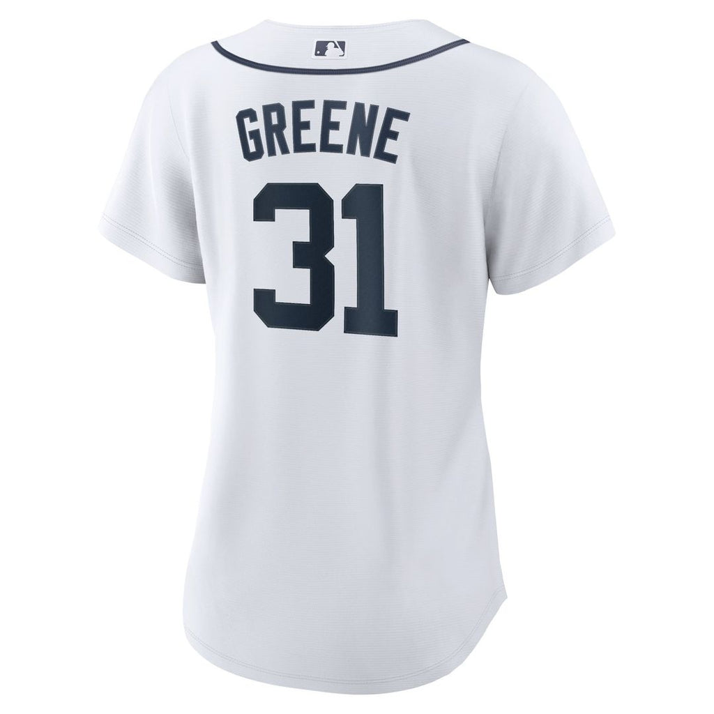 Detroit Tigers Riley Greene Women's Home Replica Jersey — White