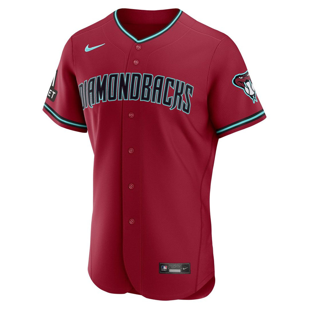 Arizona Diamondbacks Alternate 2 Authentic Jersey — Crimson