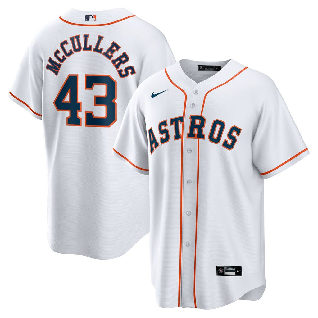 Houston Astros Lance McCullers Jr. Home Replica Jersey — White