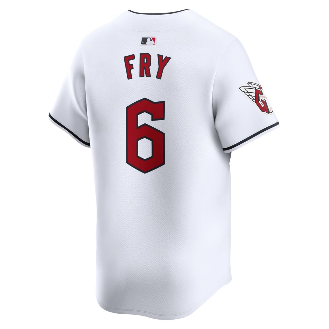 Cleveland Guardians David Fry Home Limited Jersey — White
