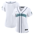 Seattle Mariners Women's Home 50th Season Stadium Jersey — White