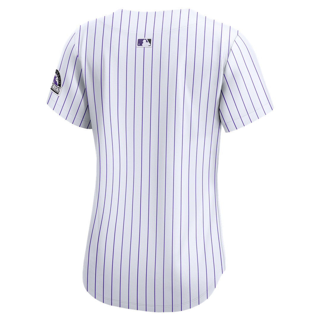 Colorado Rockies Women's Home Limited Jersey — White