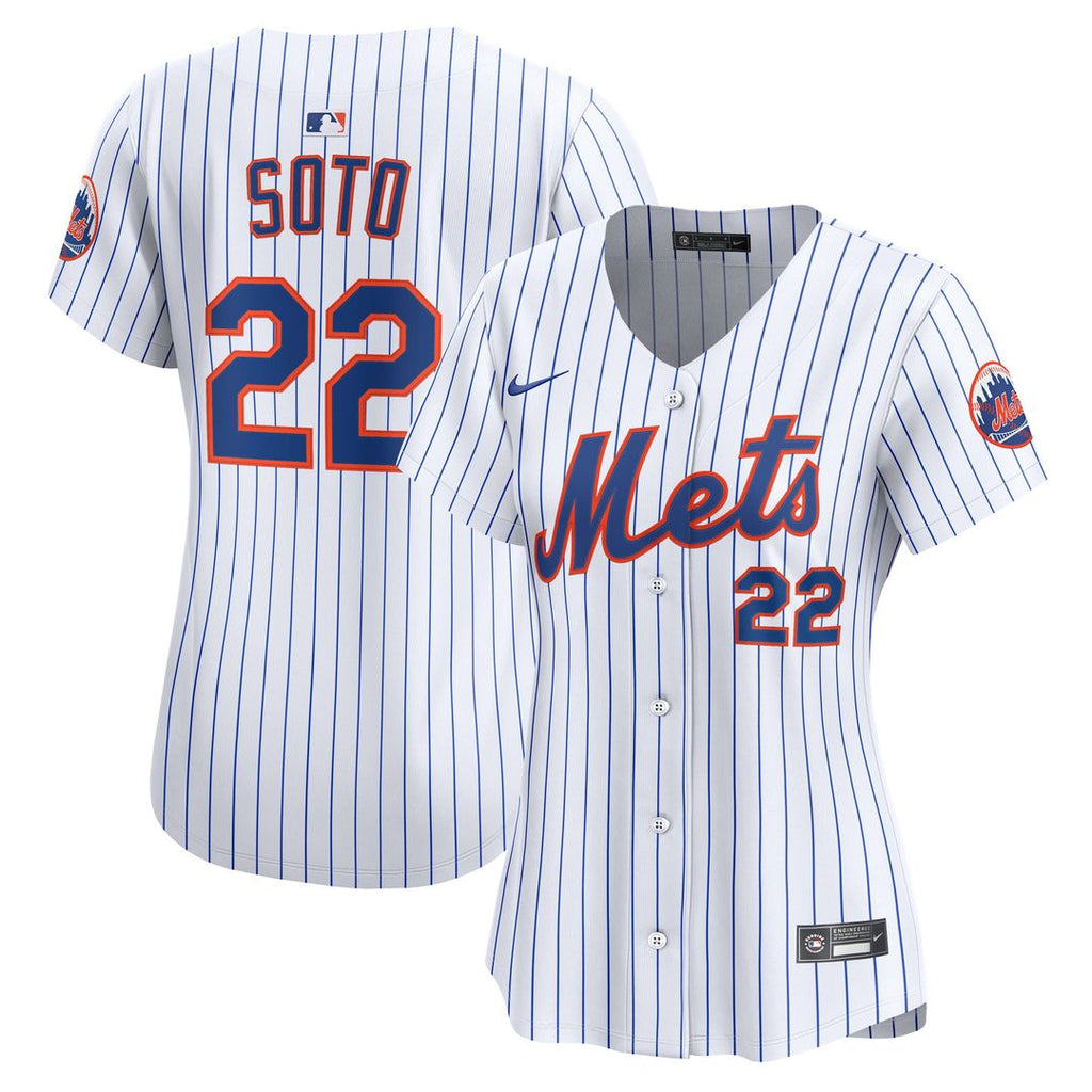 New York Mets Juan Soto Women's Home Limited Jersey — White