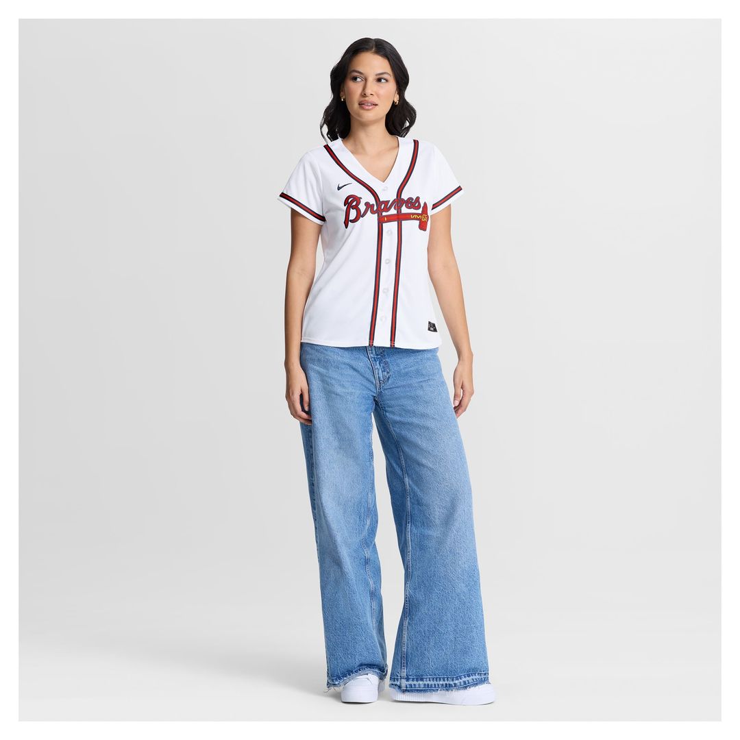 Atlanta Braves Mauricio Dubón Women's Home Replica Jersey — White