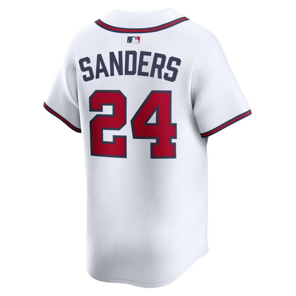 Atlanta Braves Deion Sanders Limited Jersey — White