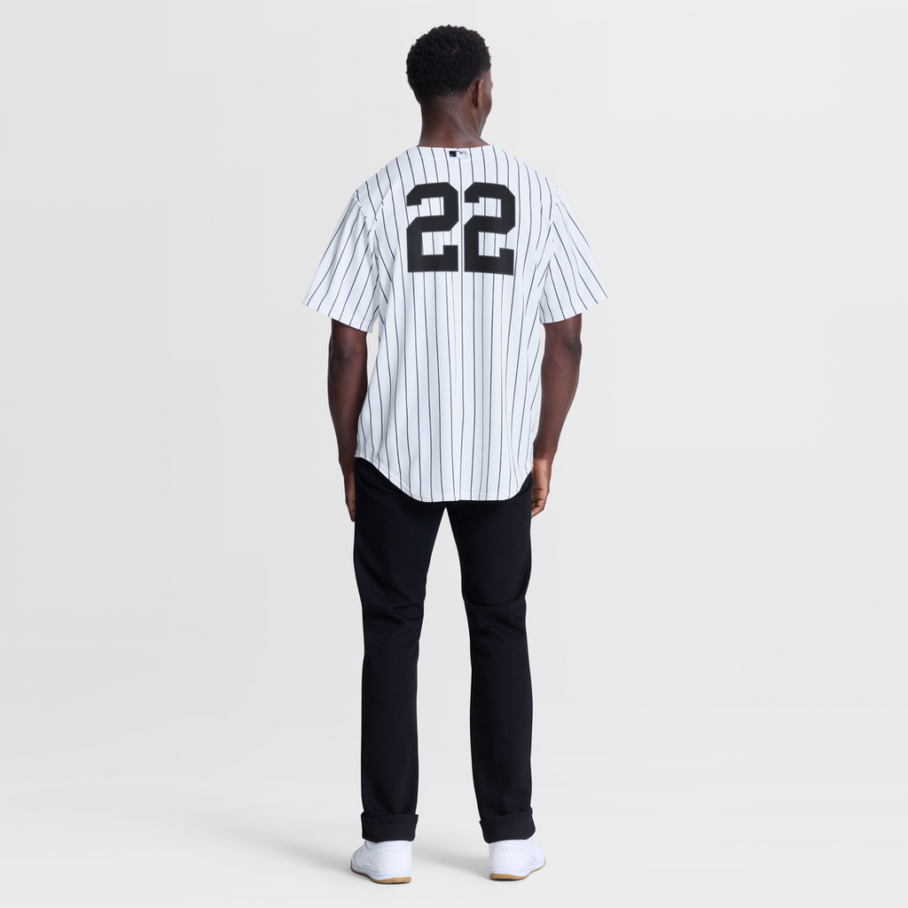 New York Yankees Ben Rice Home Replica Jersey — White