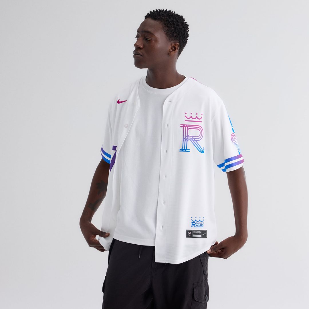 Kansas City Royals Bobby Witt Jr. 2026 City Connect Stadium Jersey — White