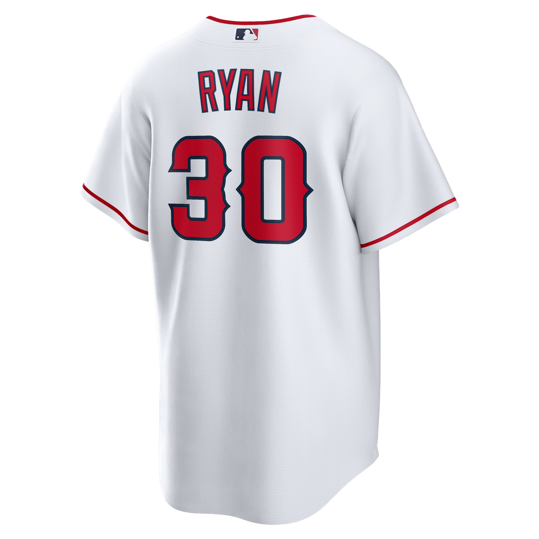 Los Angeles Angels Nolan Ryan Home Retired Replica Jersey — White