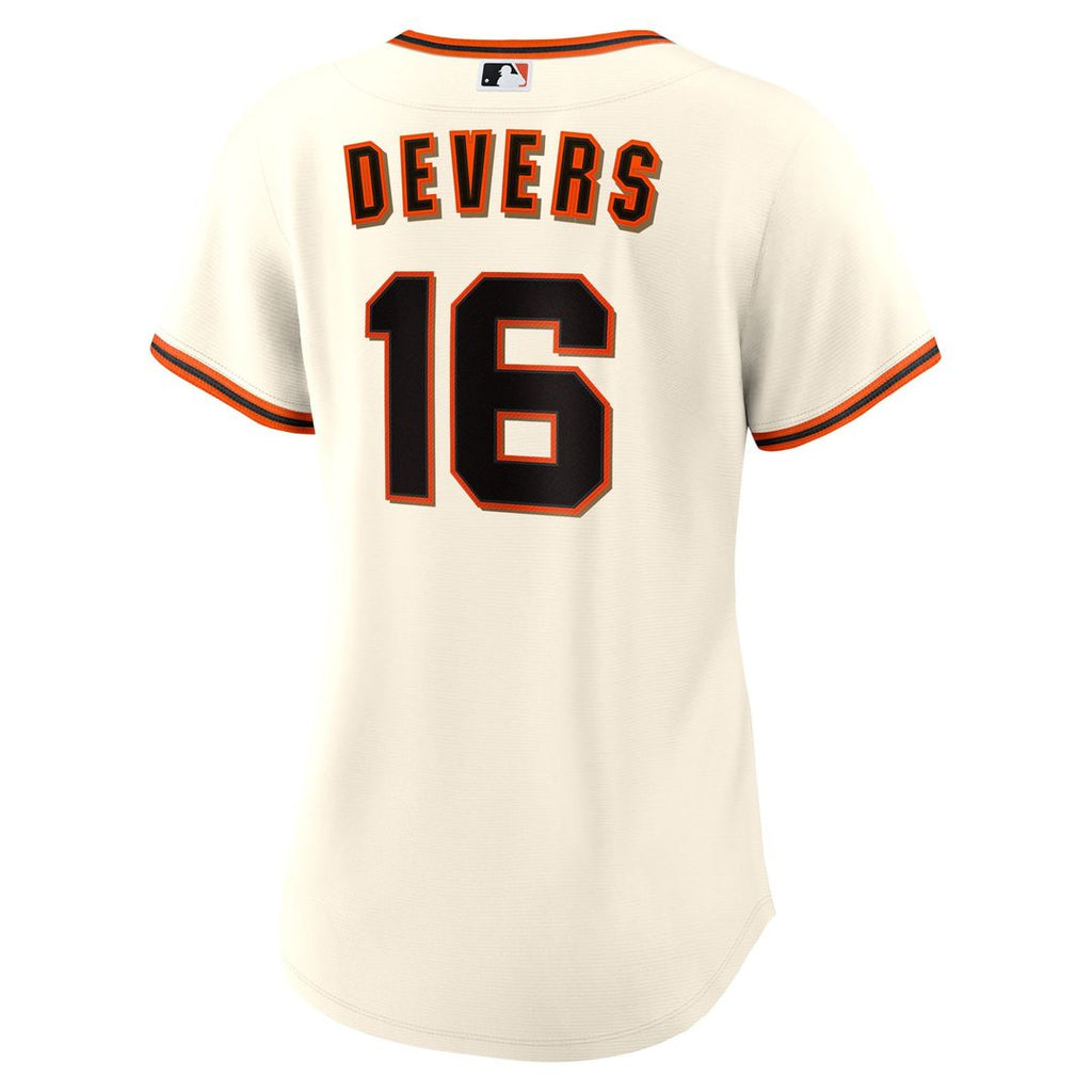 San Francisco Giants Rafael Devers Women's Home Replica Jersey — White