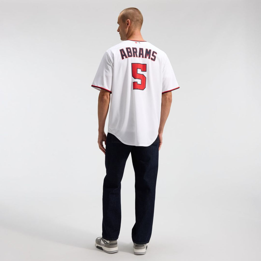 Washington Nationals CJ Abrams Home Replica Jersey — White