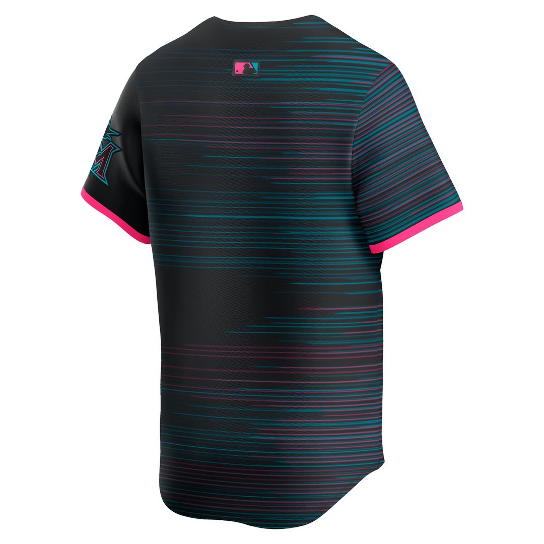 Miami Marlins 2025 City Connect Limited Jersey — Black