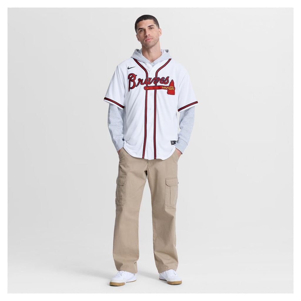 Atlanta Braves Mauricio Dubón Home Replica Jersey — White