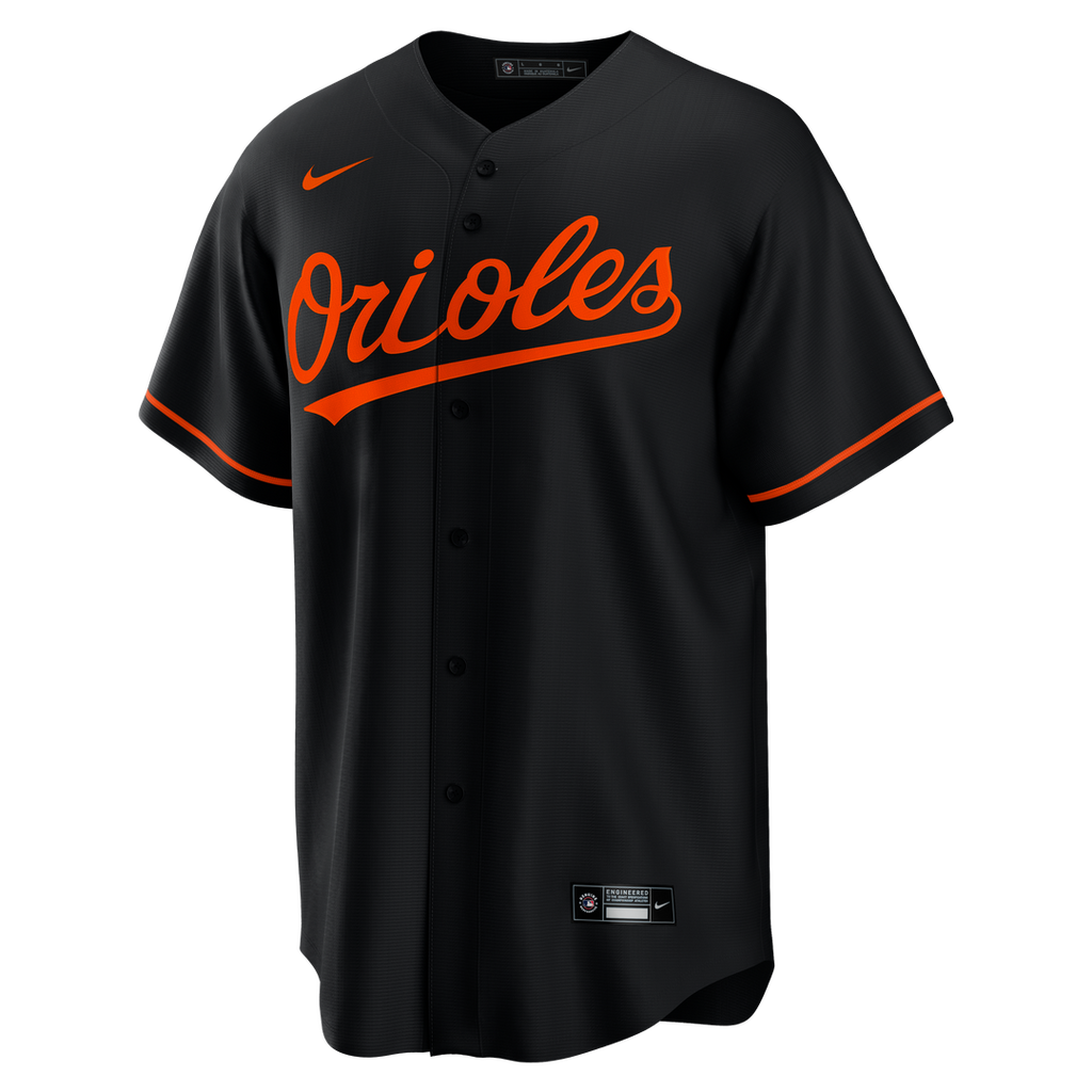 Baltimore Orioles Pete Alonso Alternate Replica Jersey — Black