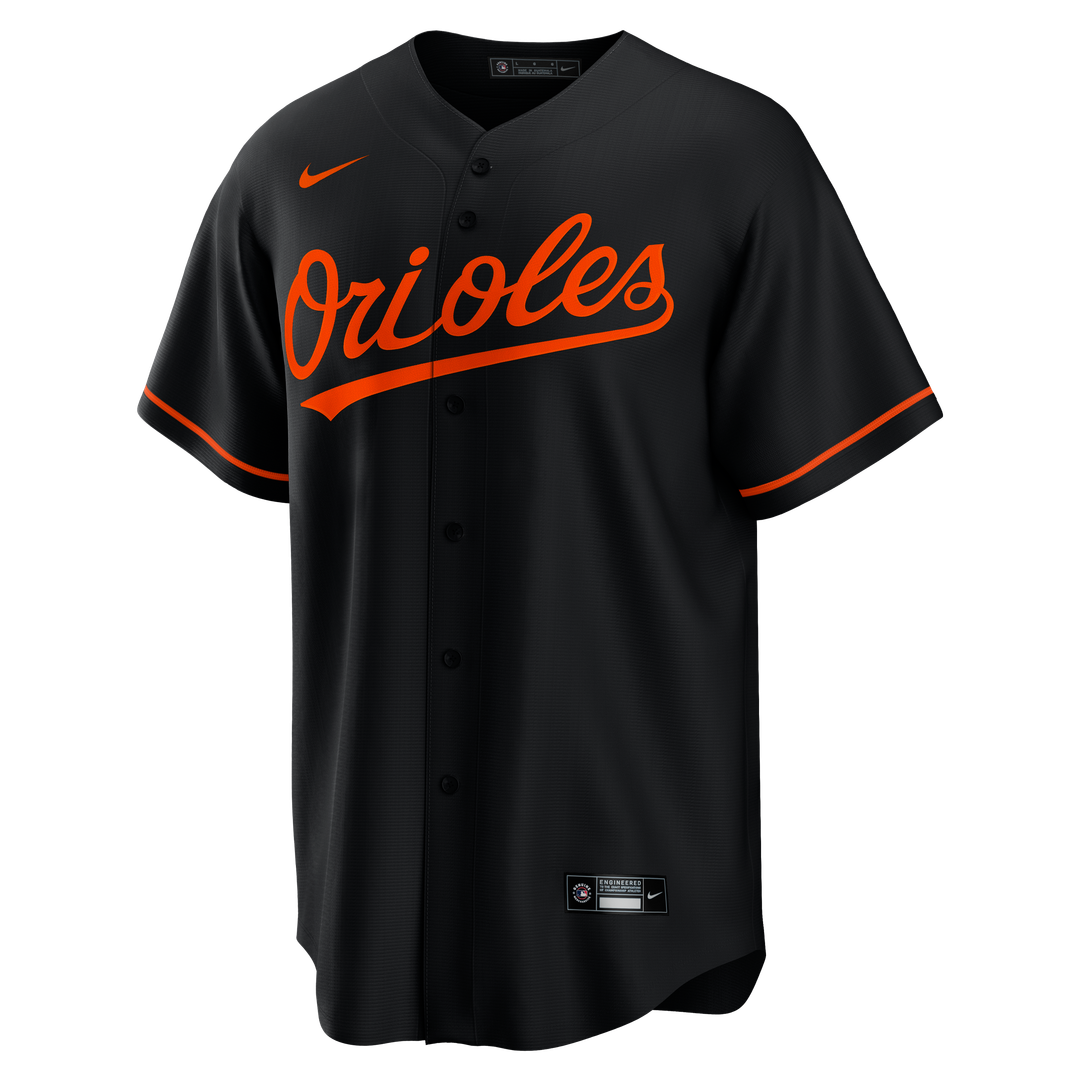 Baltimore Orioles Pete Alonso Alternate Replica Jersey — Black