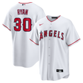 Los Angeles Angels Nolan Ryan Home Retired Replica Jersey — White