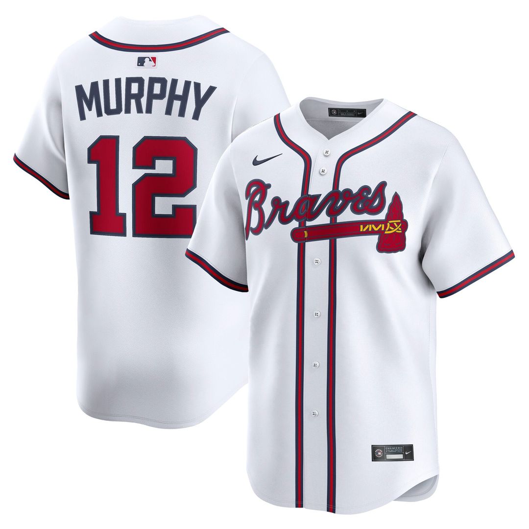 Atlanta Braves Sean Murphy Home Limited Jersey — White
