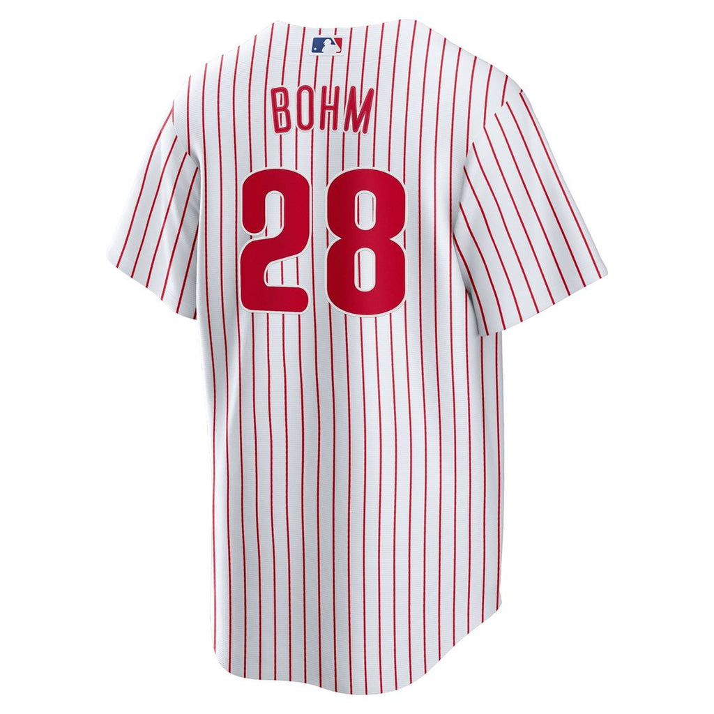 Philadelphia Phillies Alec Bohm Home Replica Jersey — White