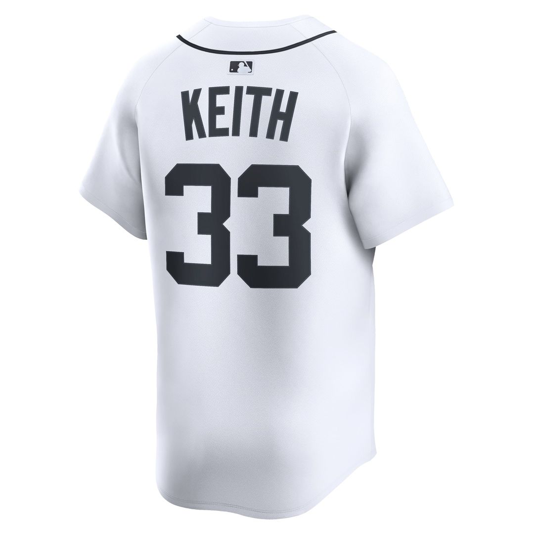 Detroit Tigers Colt Keith Home Limited Jersey — White