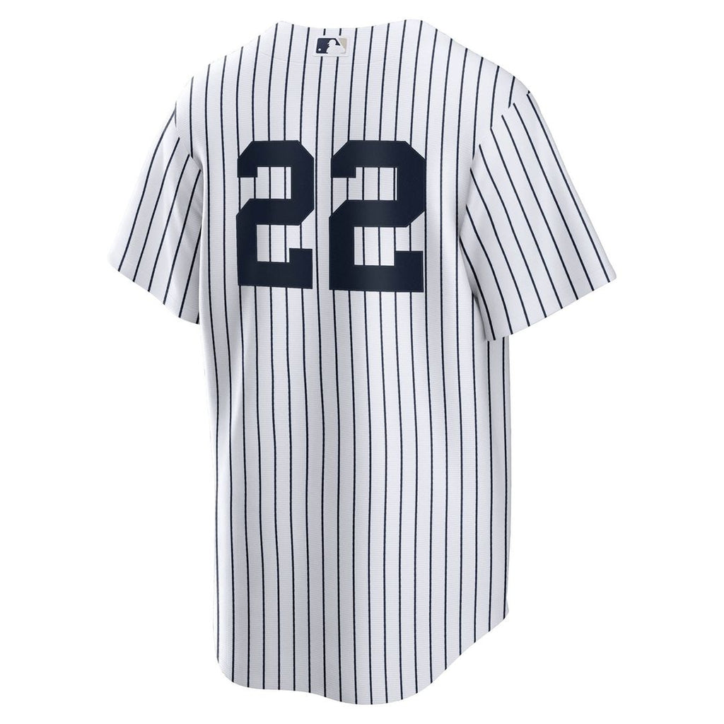 New York Yankees Ben Rice Home Replica Jersey — White