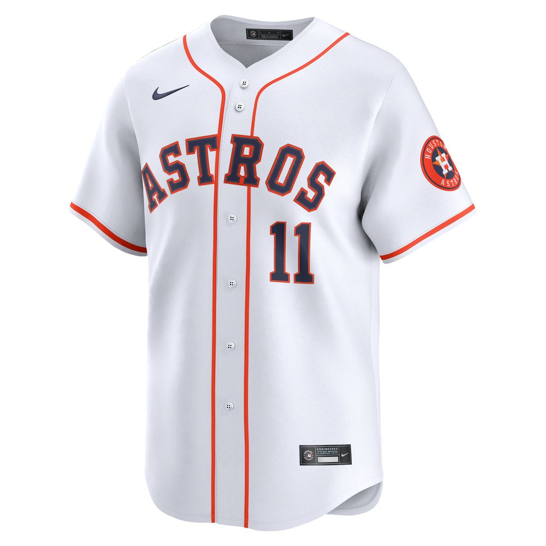Houston Astros Cam Smith #11 Home Limited Jersey — White