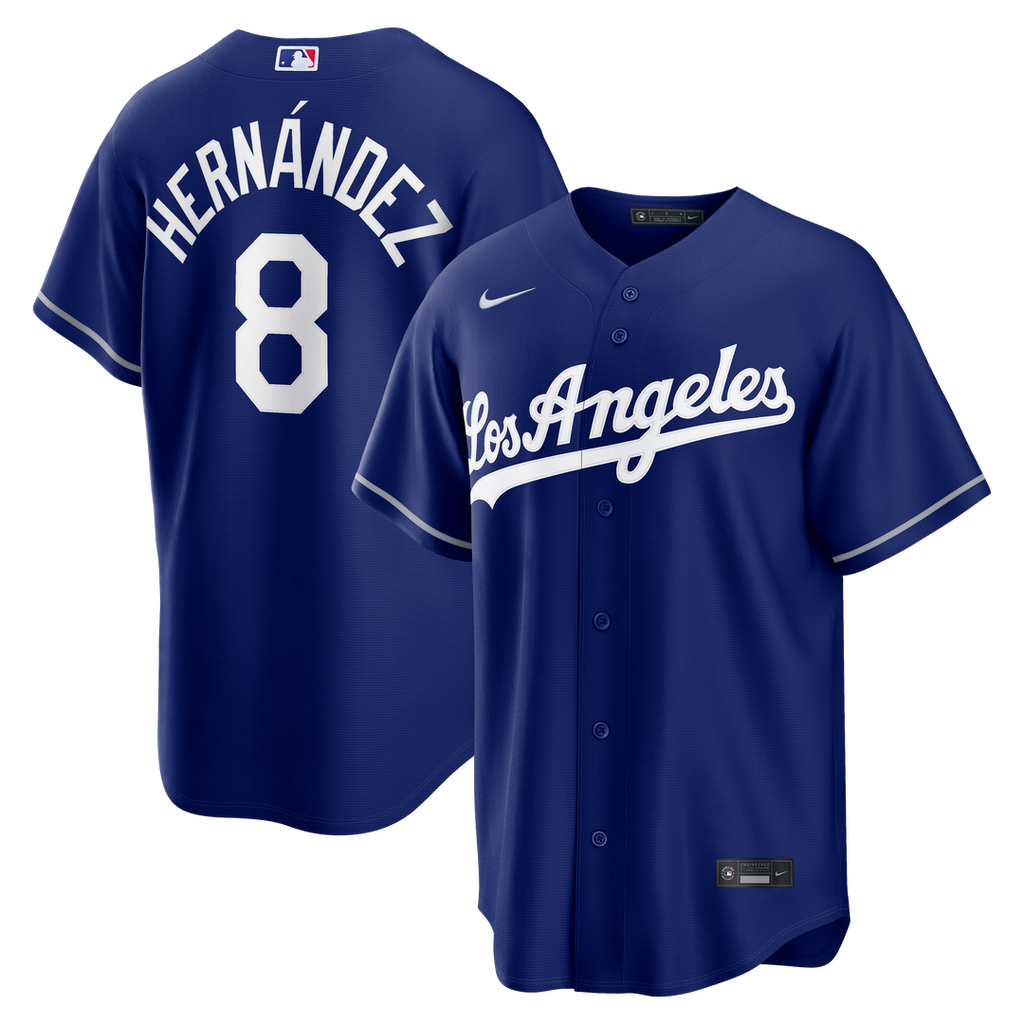 Los Angeles Dodgers Enrique Hernández Alternate Replica Jersey — Royal