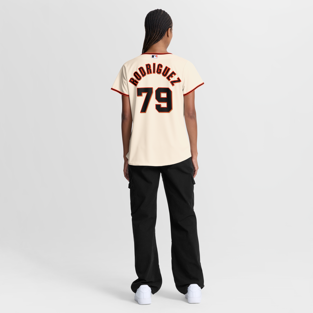 San Francisco Giants Jesus Rodriguez Women's Home Replica Jersey — Cream